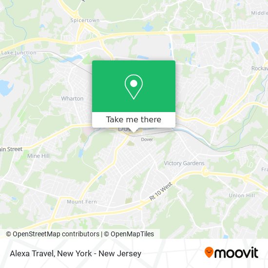 Alexa Travel map