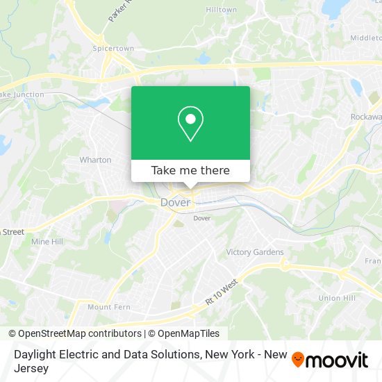 Daylight Electric and Data Solutions map