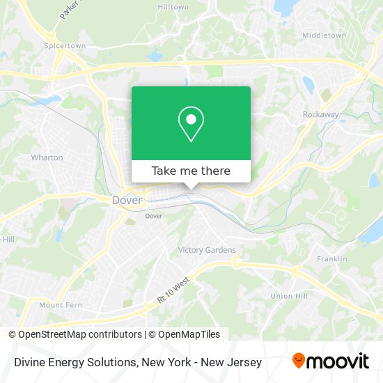 Divine Energy Solutions map