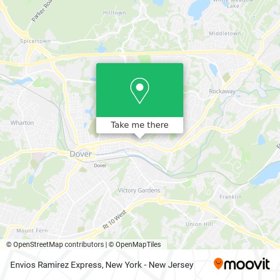 Mapa de Envios Ramirez Express