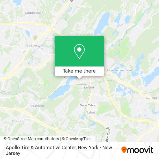 Mapa de Apollo Tire & Automotive Center