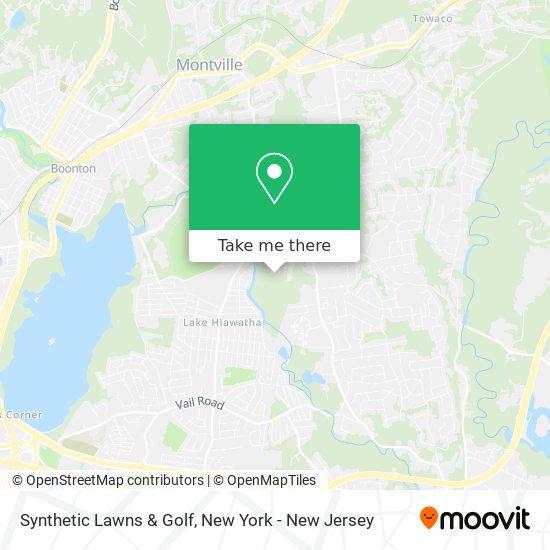 Synthetic Lawns & Golf map