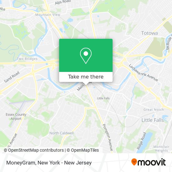 MoneyGram map