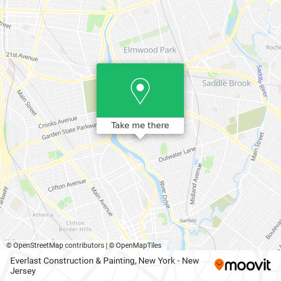 Mapa de Everlast Construction & Painting