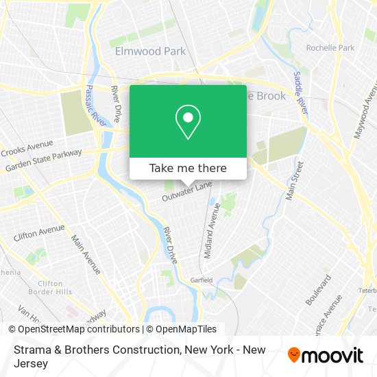 Strama & Brothers Construction map