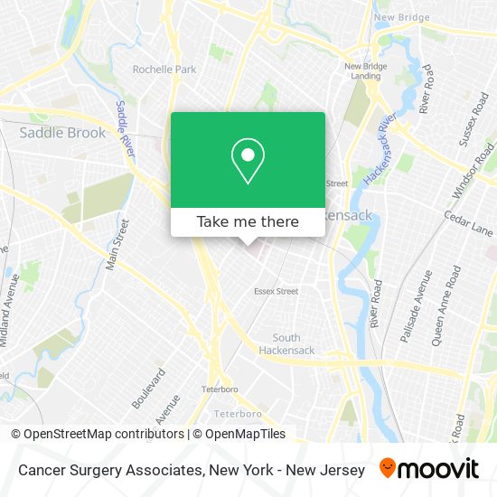 Cancer Surgery Associates map