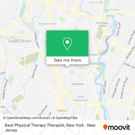 Best Physical Therapy Therapist map