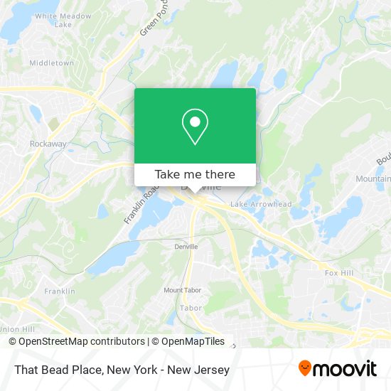 That Bead Place map