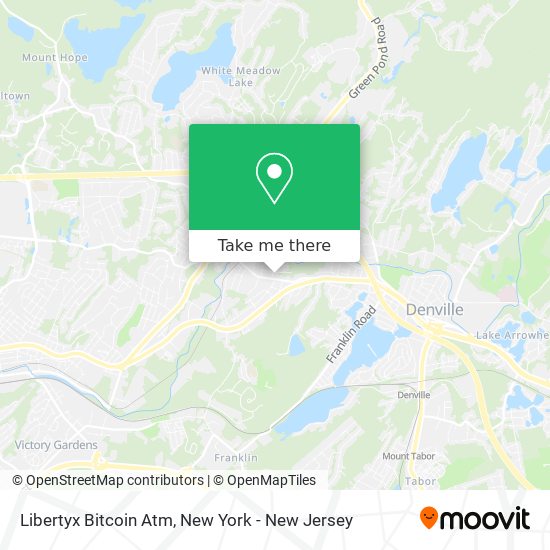 Mapa de Libertyx Bitcoin Atm