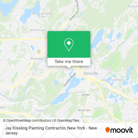 Mapa de Jay Kissling Painting Contractor