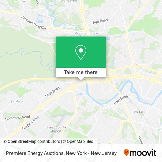 Mapa de Premiere Energy Auctions