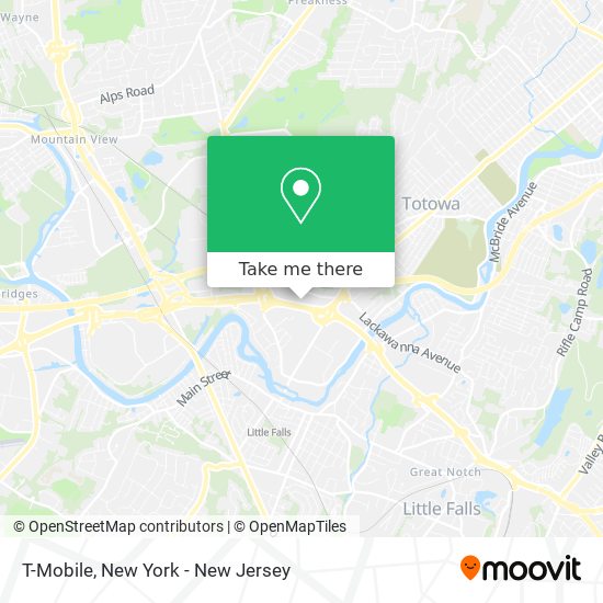 T-Mobile map