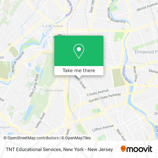 Mapa de TNT Educational Services