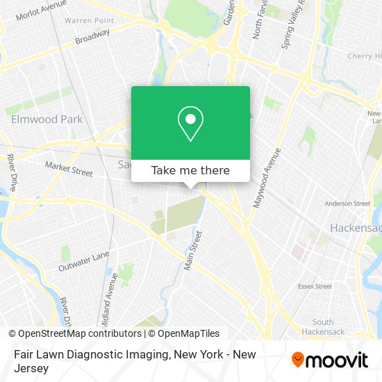 Fair Lawn Diagnostic Imaging map