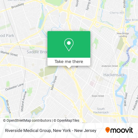 Riverside Medical Group map