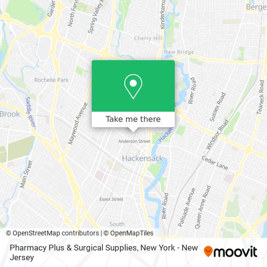 Mapa de Pharmacy Plus & Surgical Supplies