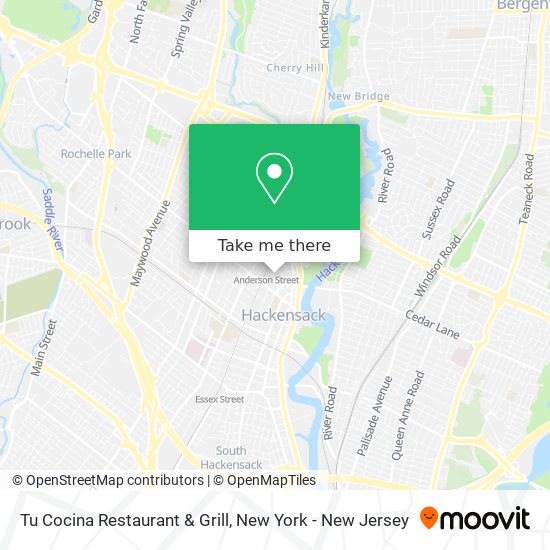 Tu Cocina Restaurant & Grill map