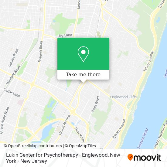 Mapa de Lukin Center for Psychotherapy - Englewood