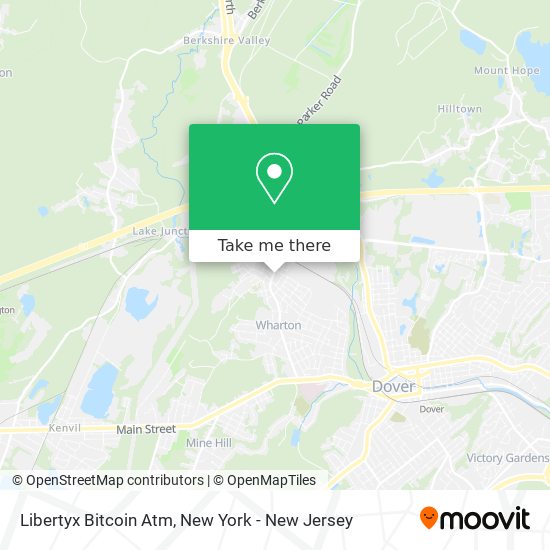 Mapa de Libertyx Bitcoin Atm