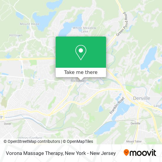 Vorona Massage Therapy map