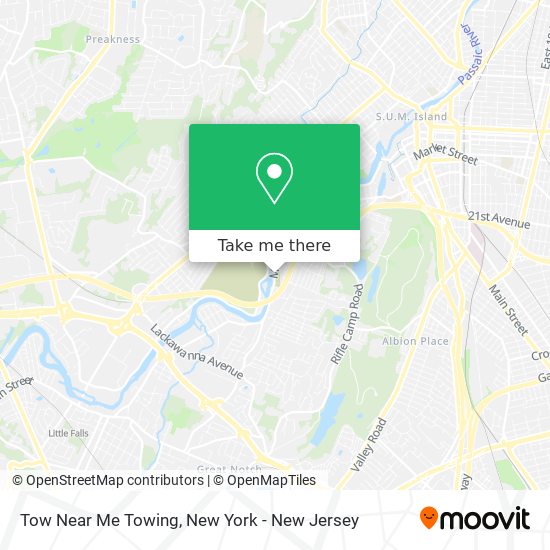 Tow Near Me Towing map
