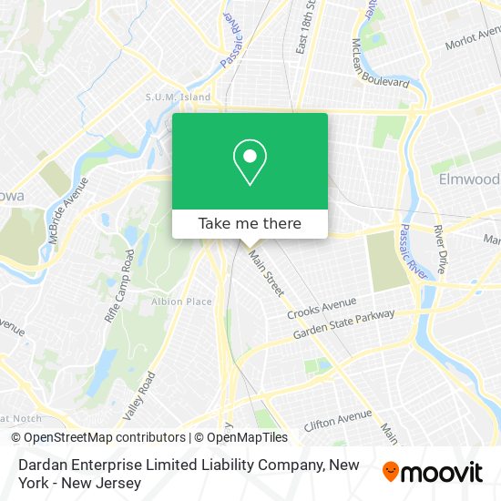 Dardan Enterprise Limited Liability Company map