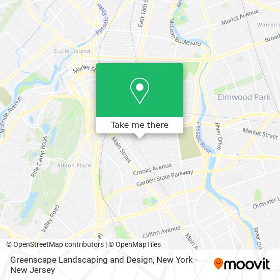 Greenscape Landscaping and Design map