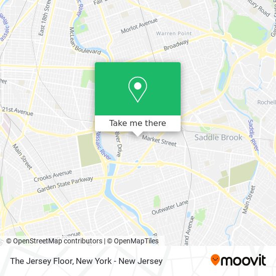 Mapa de The Jersey Floor