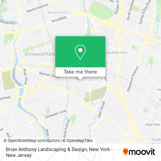 Mapa de Brian Anthony Landscaping & Design