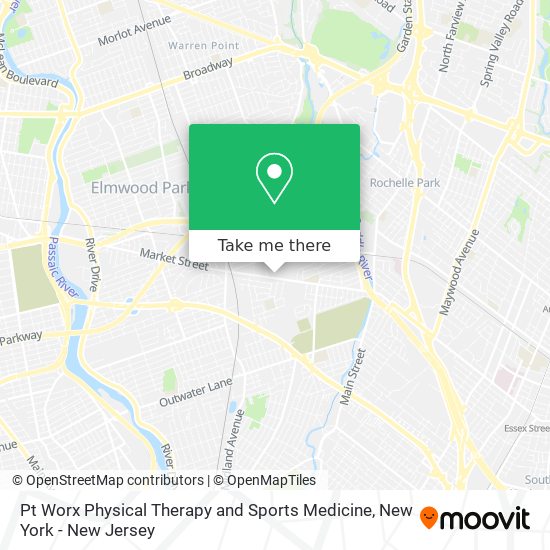 Mapa de Pt Worx Physical Therapy and Sports Medicine