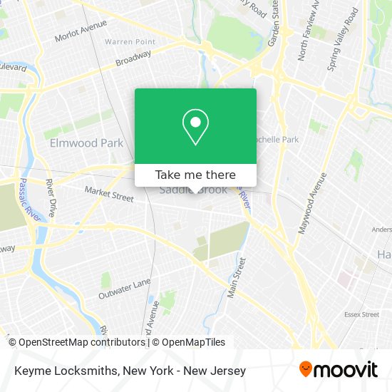 Keyme Locksmiths map