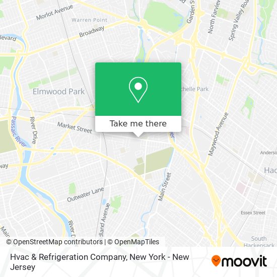 Hvac & Refrigeration Company map