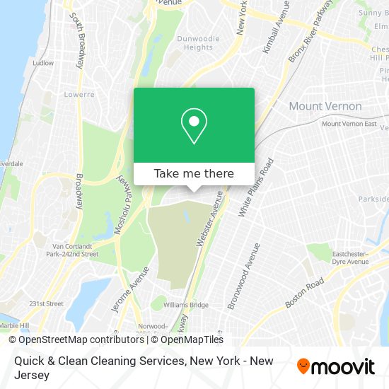 Quick & Clean Cleaning Services map