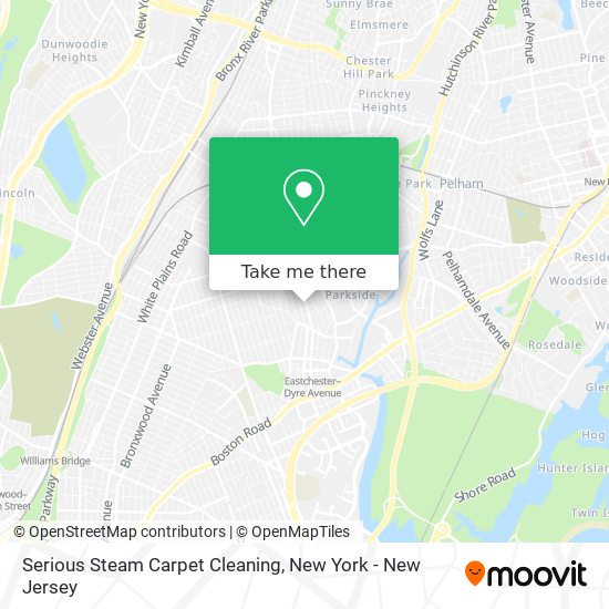 Mapa de Serious Steam Carpet Cleaning