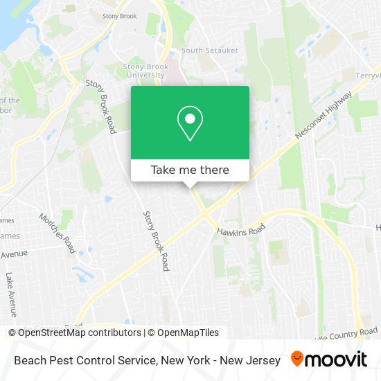 Mapa de Beach Pest Control Service