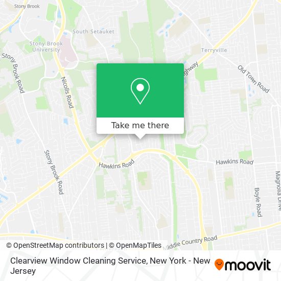 Clearview Window Cleaning Service map