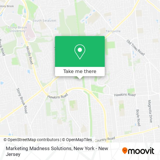 Marketing Madness Solutions map