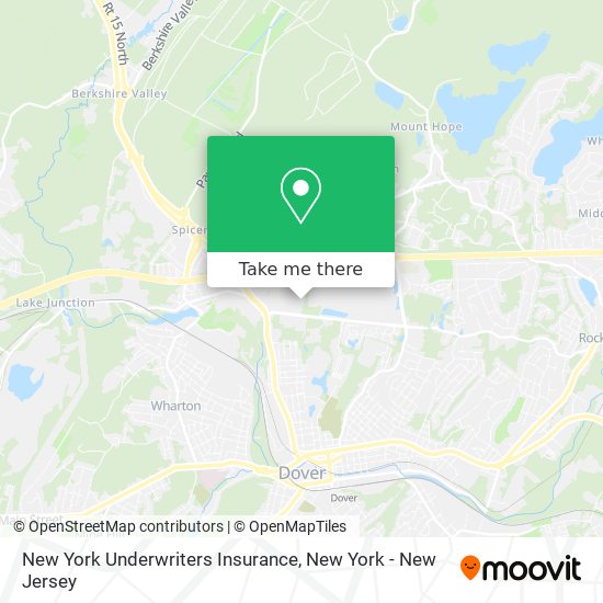 Mapa de New York Underwriters Insurance