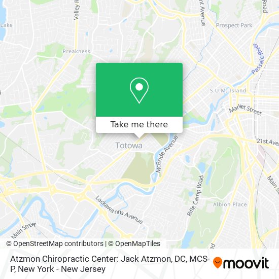 Atzmon Chiropractic Center: Jack Atzmon, DC, MCS-P map