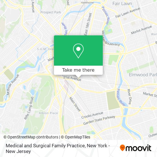 Mapa de Medical and Surgical Family Practice