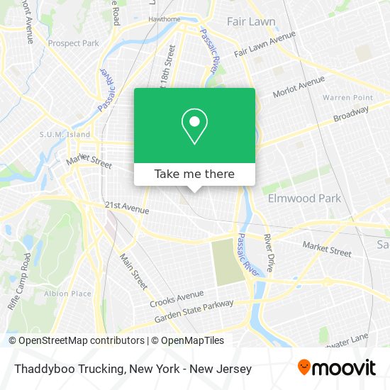 Mapa de Thaddyboo Trucking