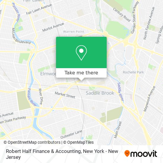 Mapa de Robert Half Finance & Accounting