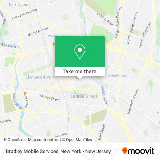 Bradley Mobile Services map