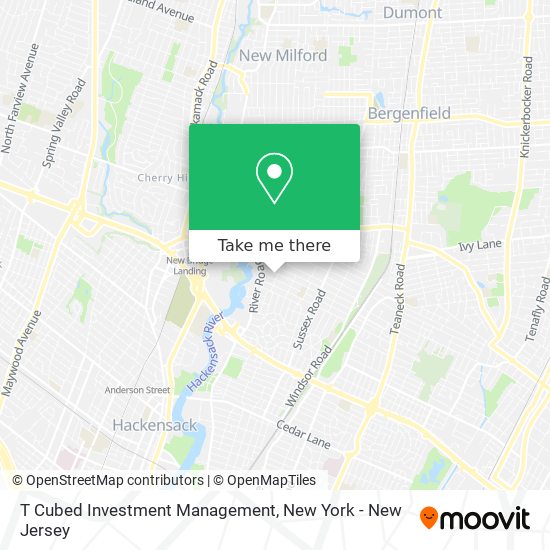 Mapa de T Cubed Investment Management