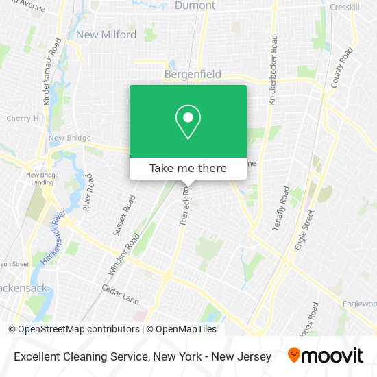 Mapa de Excellent Cleaning Service