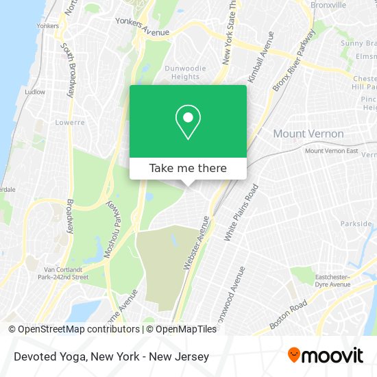 Devoted Yoga map
