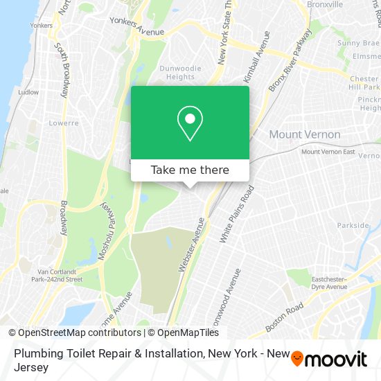 Plumbing Toilet Repair & Installation map