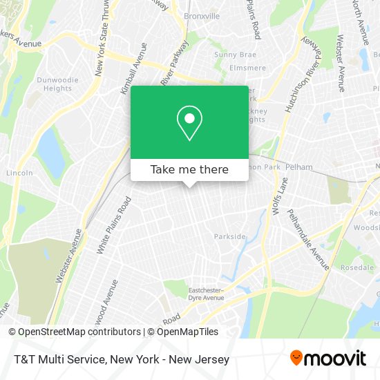 T&T Multi Service map