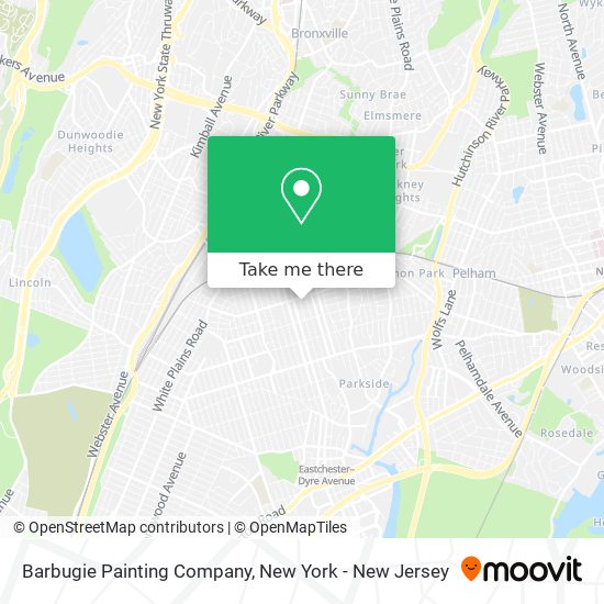 Barbugie Painting Company map
