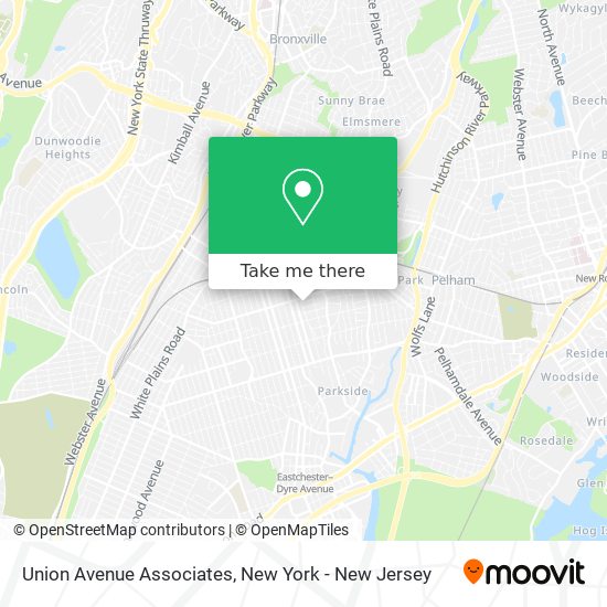 Union Avenue Associates map